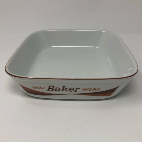 Mini Micro Wave Ovenware Baker Dish Himark 1977
